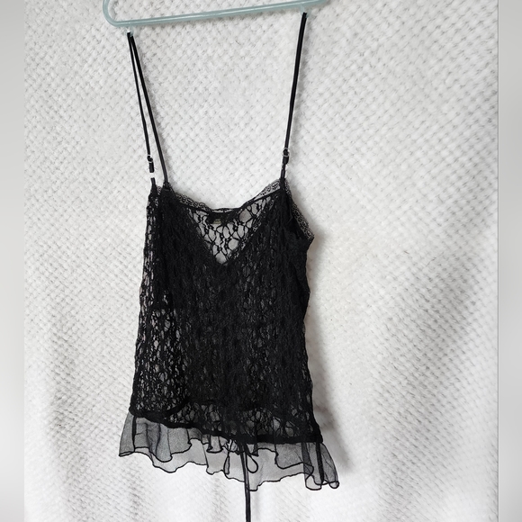 LIKE NEW BARDOT Size 10 black lace corset top - Picture 2 of 10